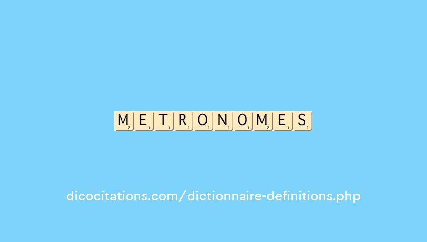 metronomes