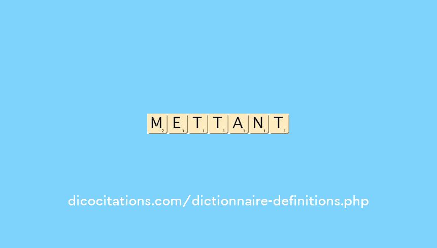 mettant mettant