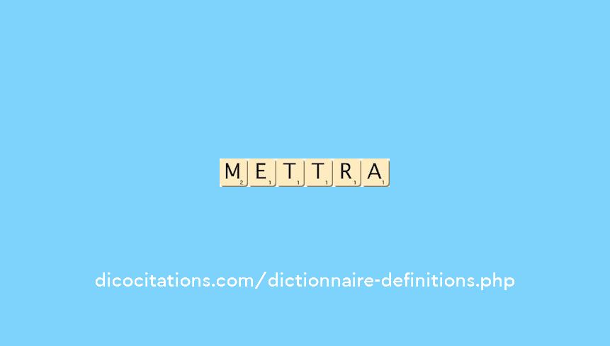 mettra mettra