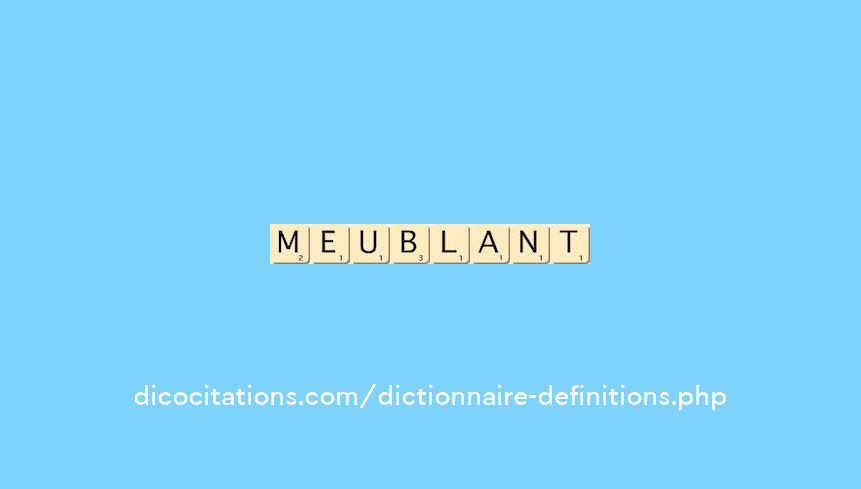 meublant meublant