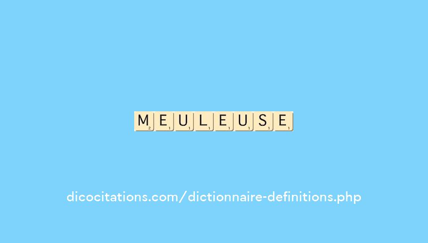 meuleuse meuleuse
