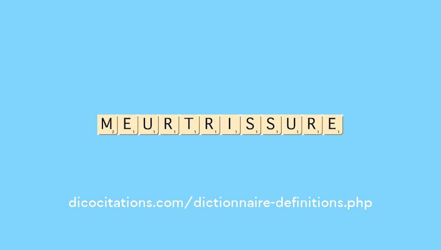 meurtrissure