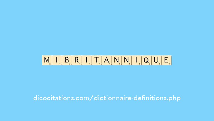 mi-britannique mi-britannique