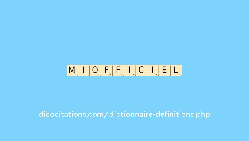 mi-officiel mi-officiel