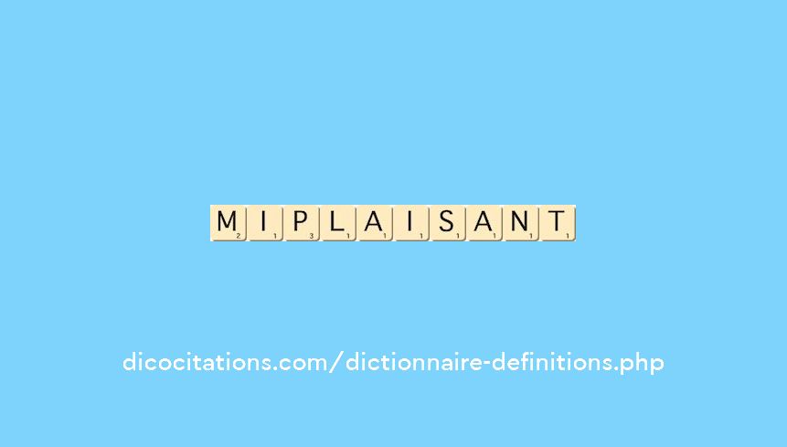 mi-plaisant mi-plaisant