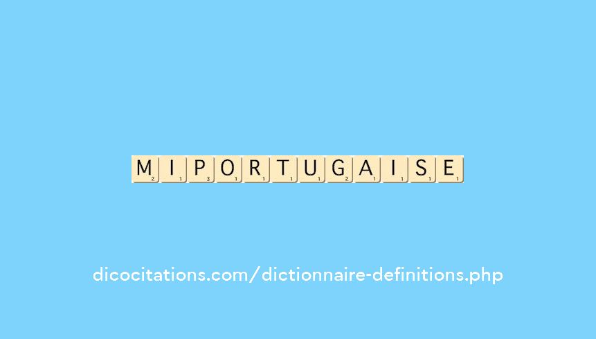 mi-portugaise