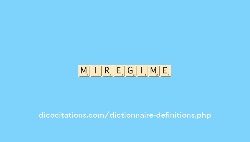 mi-regime