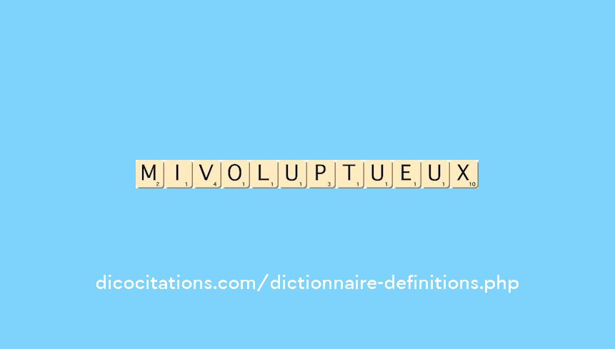 mi-voluptueux mi-voluptueux