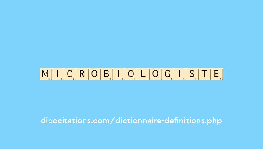 microbiologiste