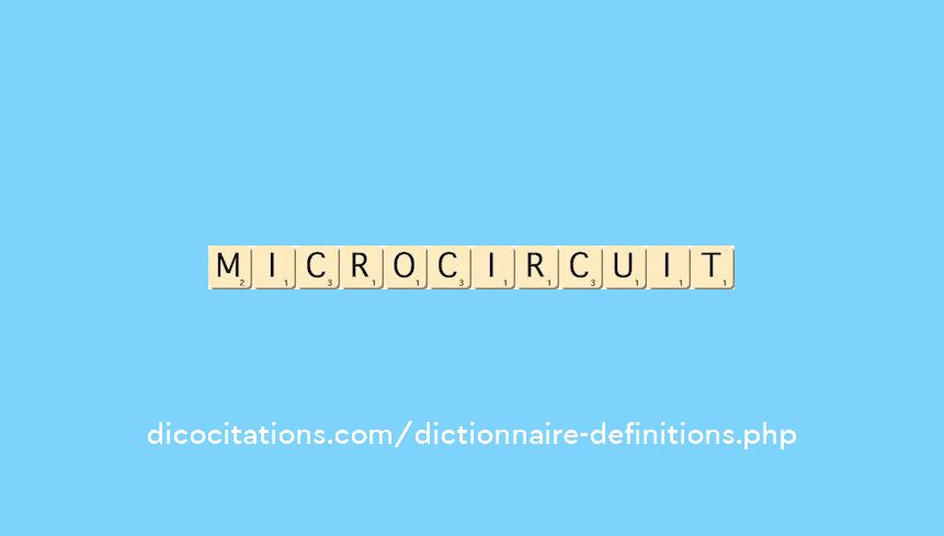 microcircuit microcircuit