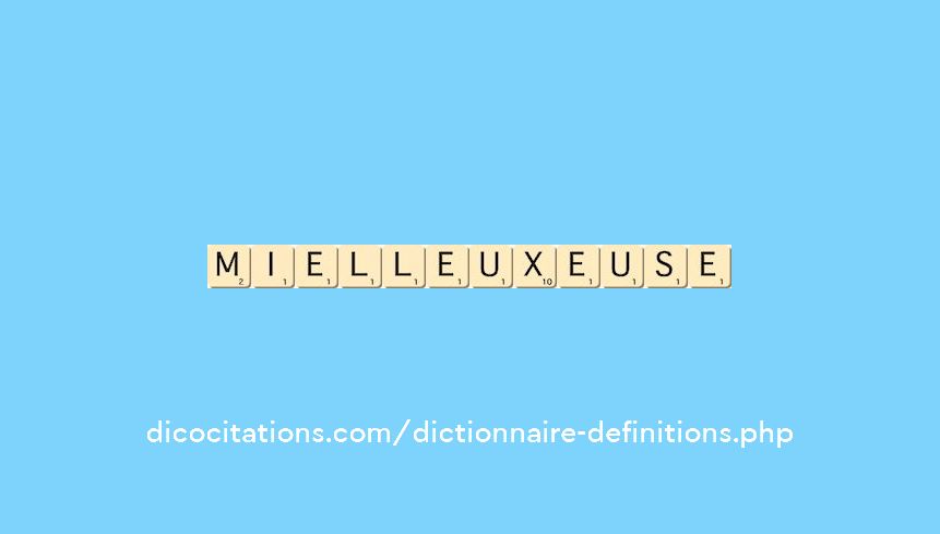 mielleux--euse
