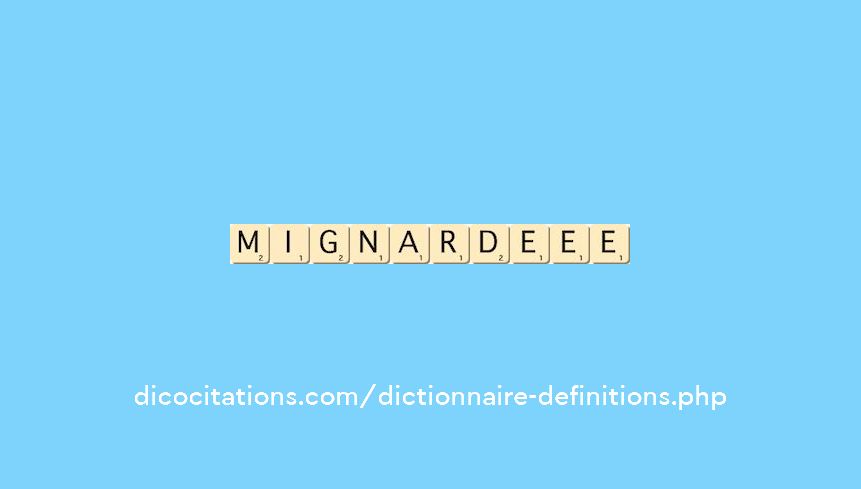 mignarde--ee
