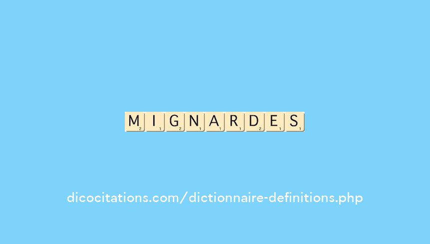 mignardes mignardes
