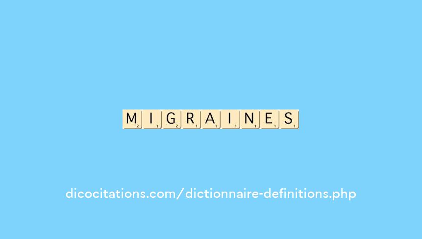 migraines migraines
