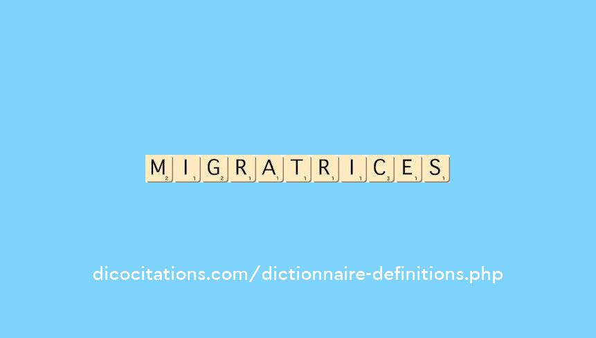 migratrices migratrices