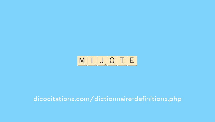 mijote mijote