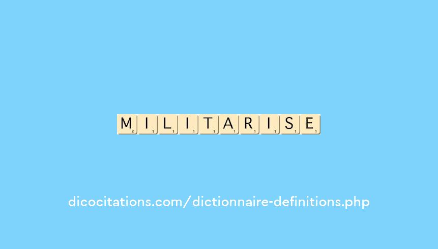 militarise