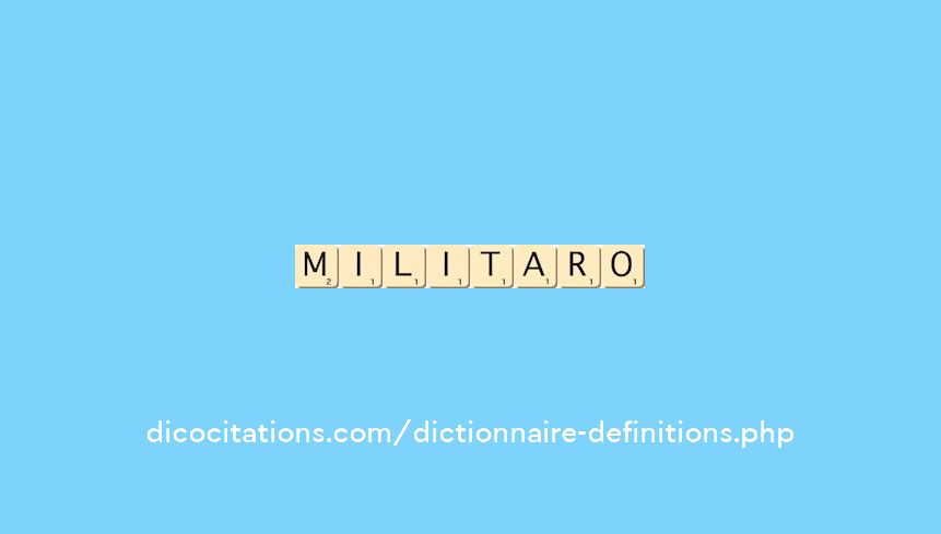 militaro militaro