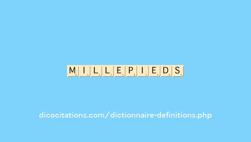 mille-pieds