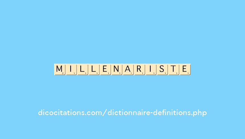 millenariste