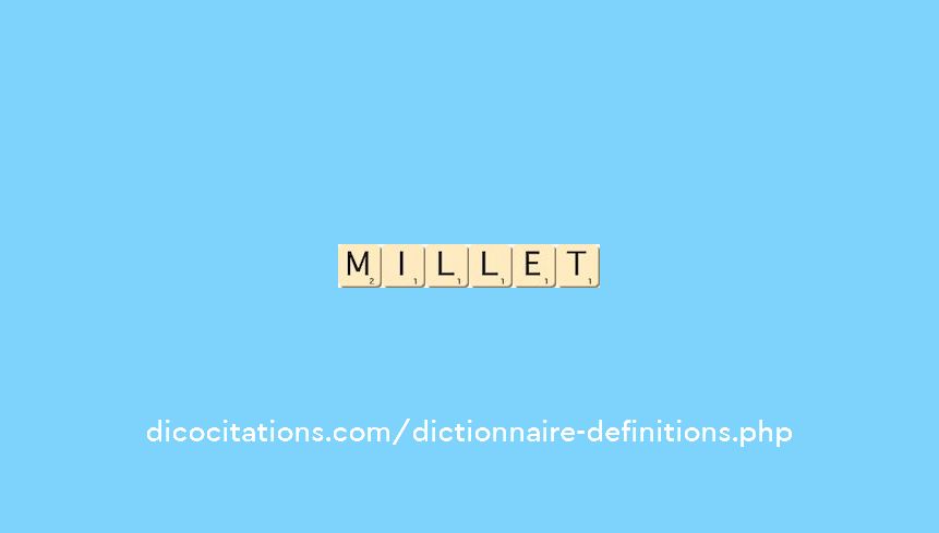 millet