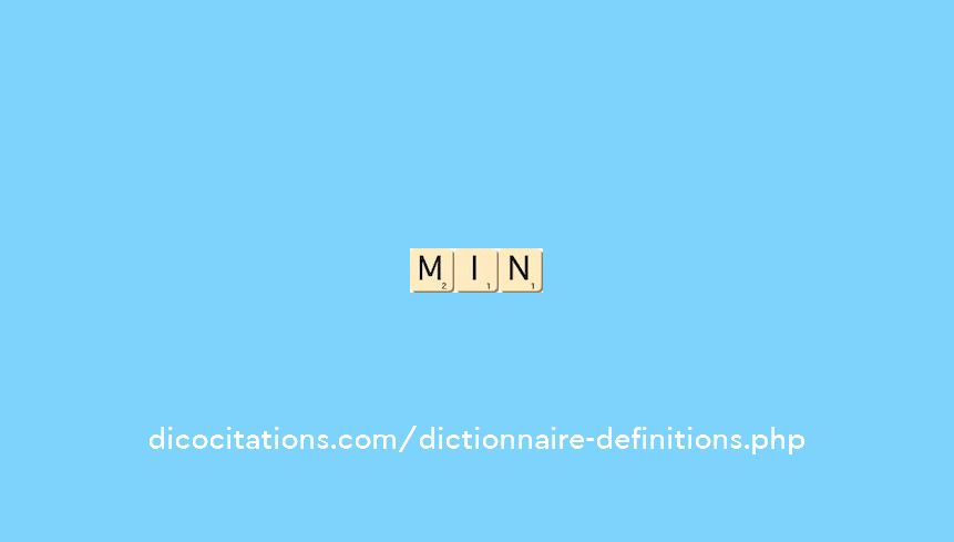 min