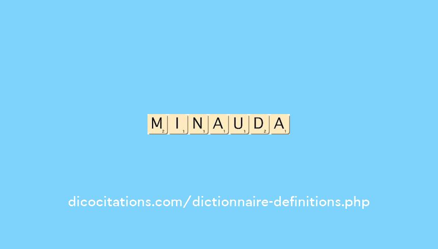 minauda minauda