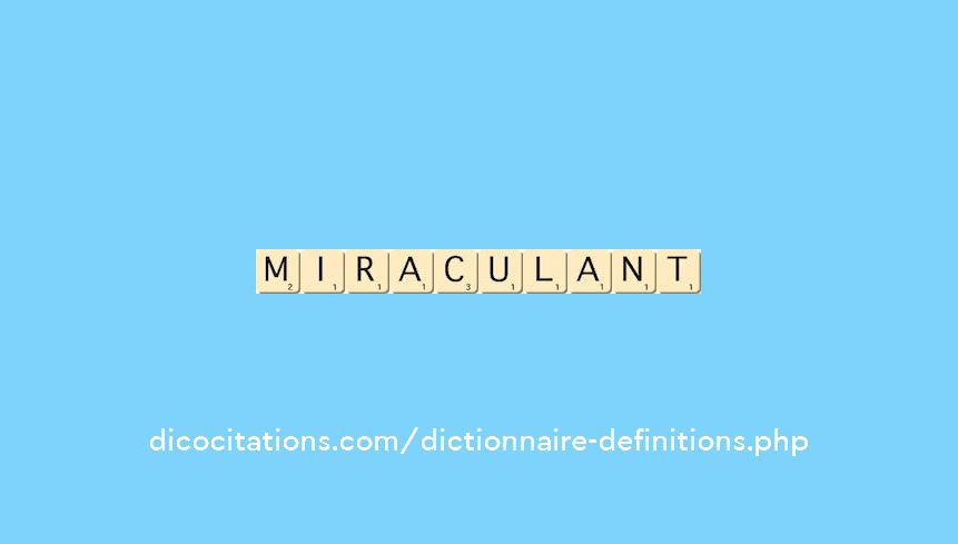 miraculant miraculant