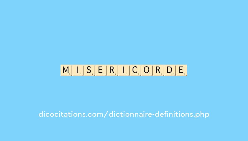 misericorde