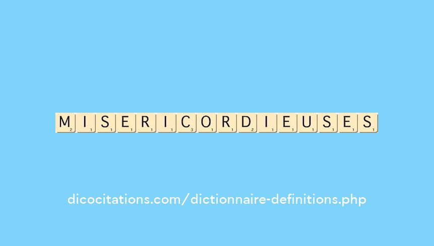 misericordieuses misericordieuses