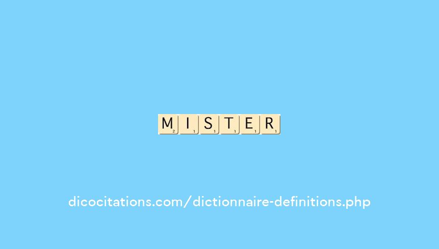 mister