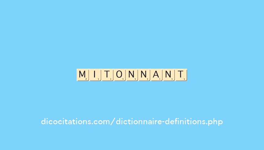 mitonnant mitonnant