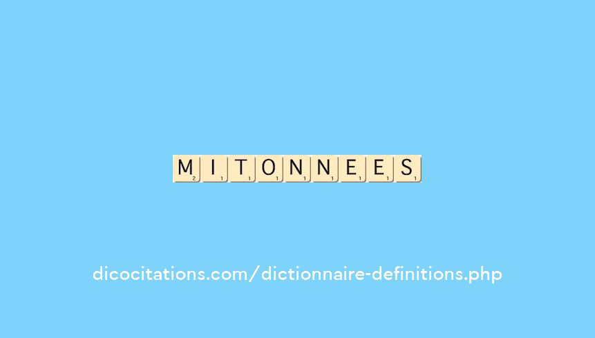 mitonnees