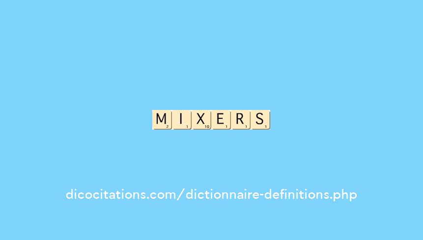 mixers mixers