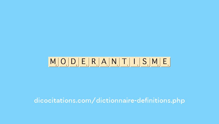 moderantisme