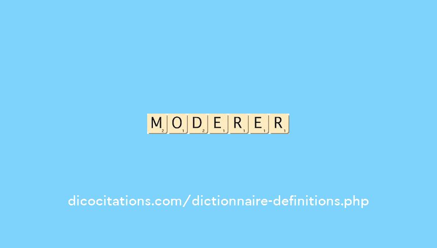 moderer