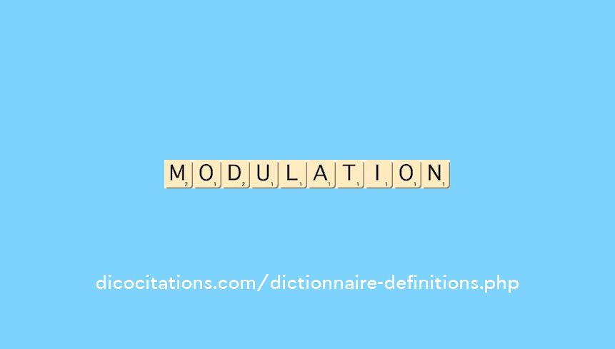 modulation