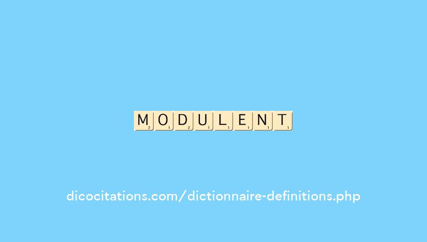 modulent modulent