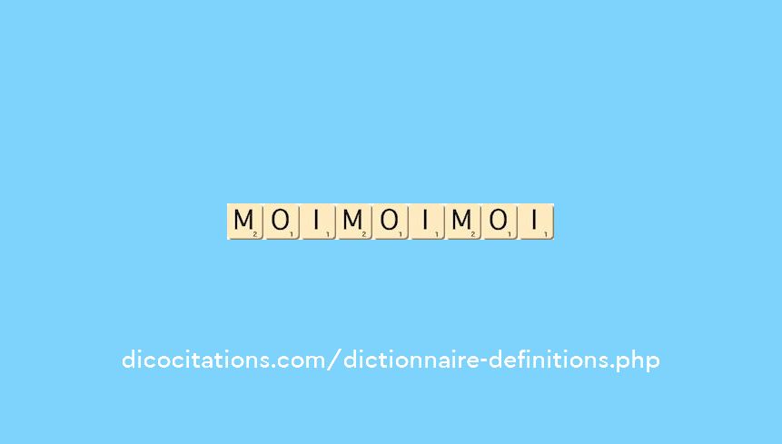 moi-moi-moi moi-moi-moi