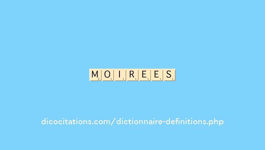 moirees moirees
