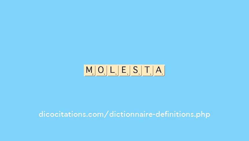 molesta molesta