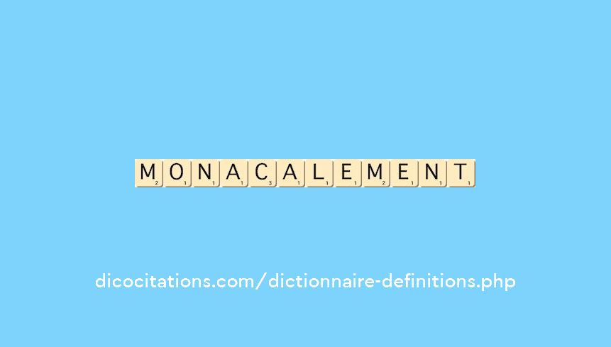 monacalement