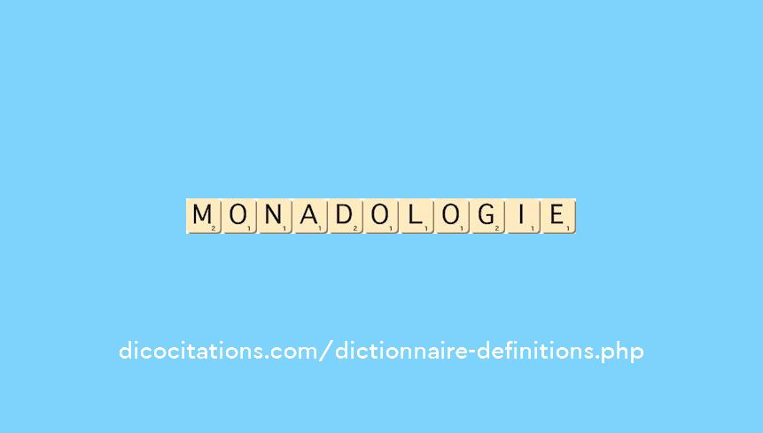 monadologie