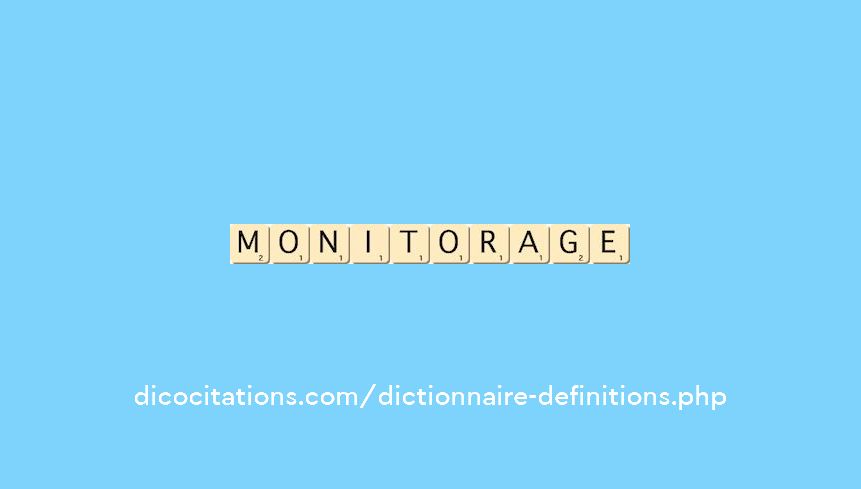 monitorage monitorage