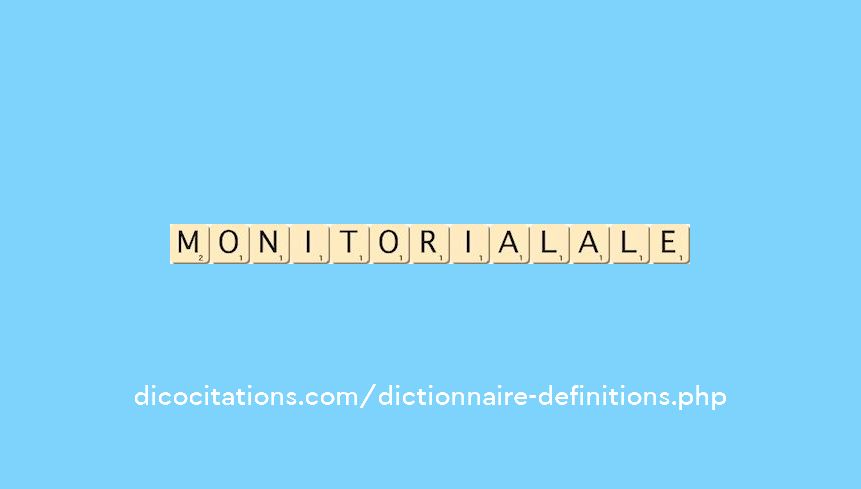 monitorial--ale