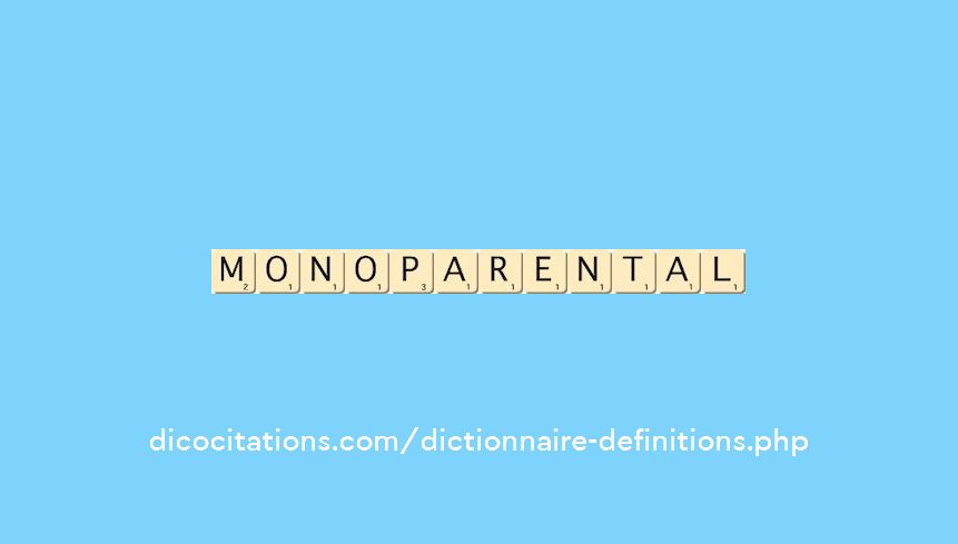 monoparental monoparental