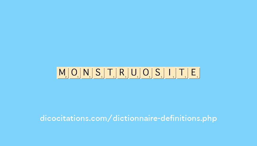 monstruosite