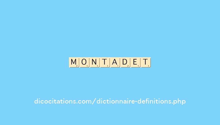 montadet