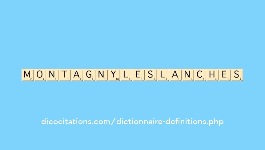 montagny-les-lanches