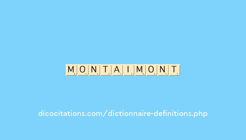 montaimont